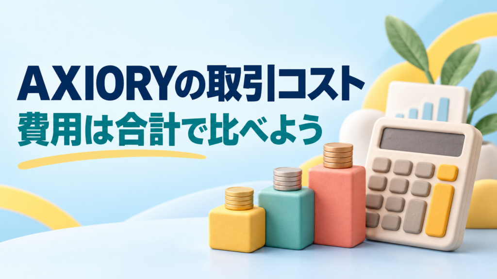 AXIORYの取引コスト｜口座別のスプレッド・手数料・スワップの見方