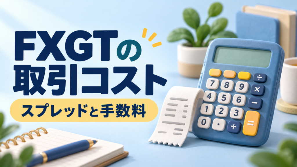 FXGTのスプレッドと手数料｜通貨ペアや銘柄で変わる取引コスト