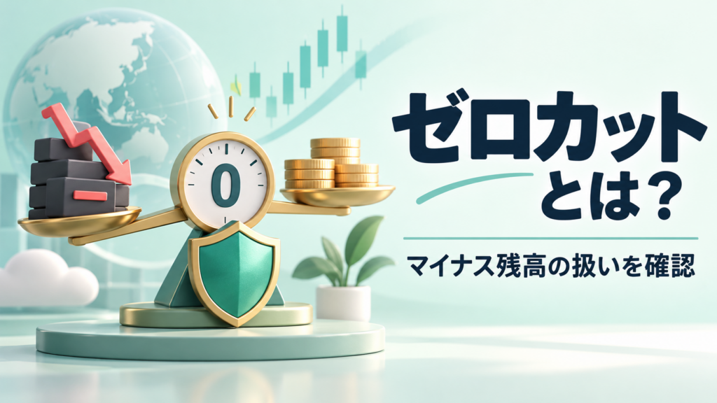海外FXのゼロカットとは？ロスカットとの違いと適用条件の見方