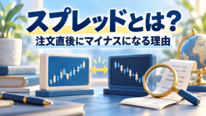 FXのスプレッドとは？注文直後に損益がマイナスになる理由