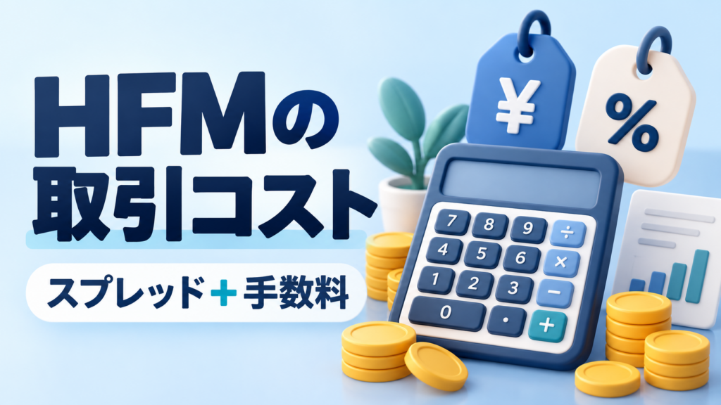 HFMのスプレッドと手数料｜口座ごとのコストを確認しよう