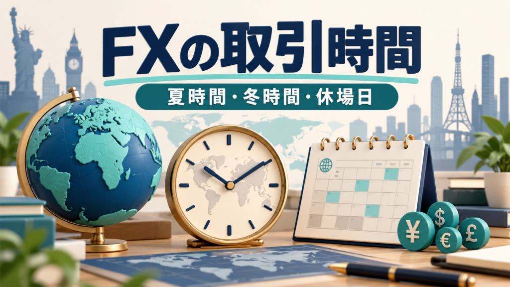 FXは何時に取引できる？夏時間・冬時間・休場日の基本