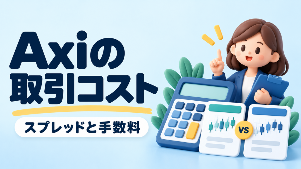 Axiの取引コスト｜スプレッド・手数料・スワップを確認しよう