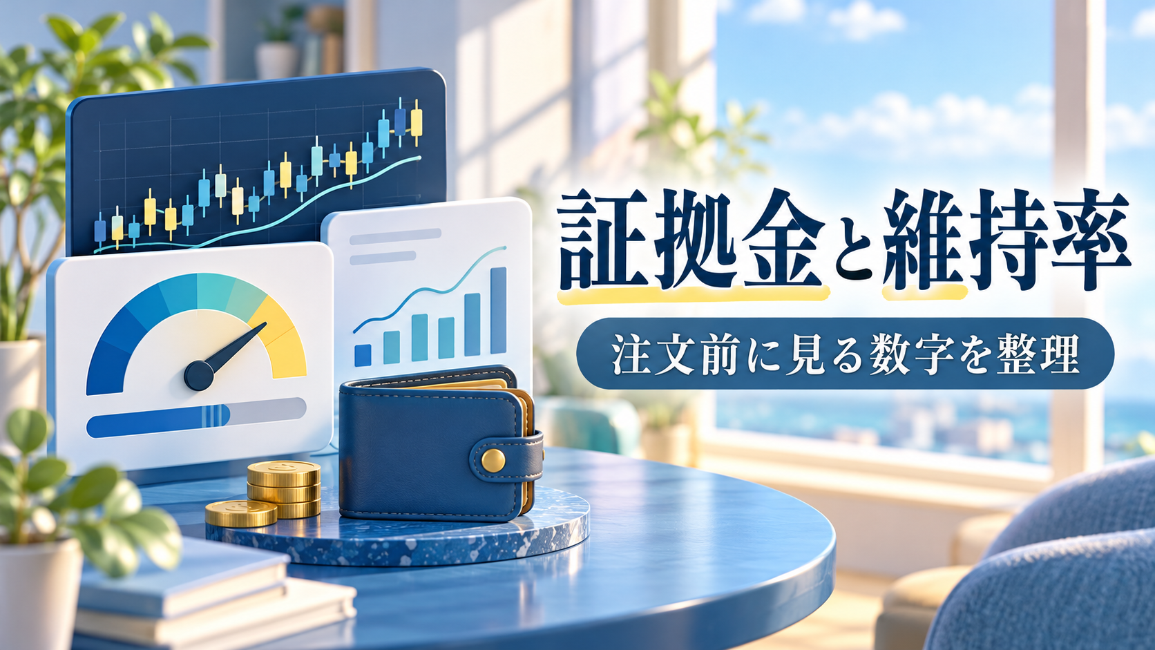 FXの必要証拠金と証拠金維持率｜注文前に見たい数字を解説