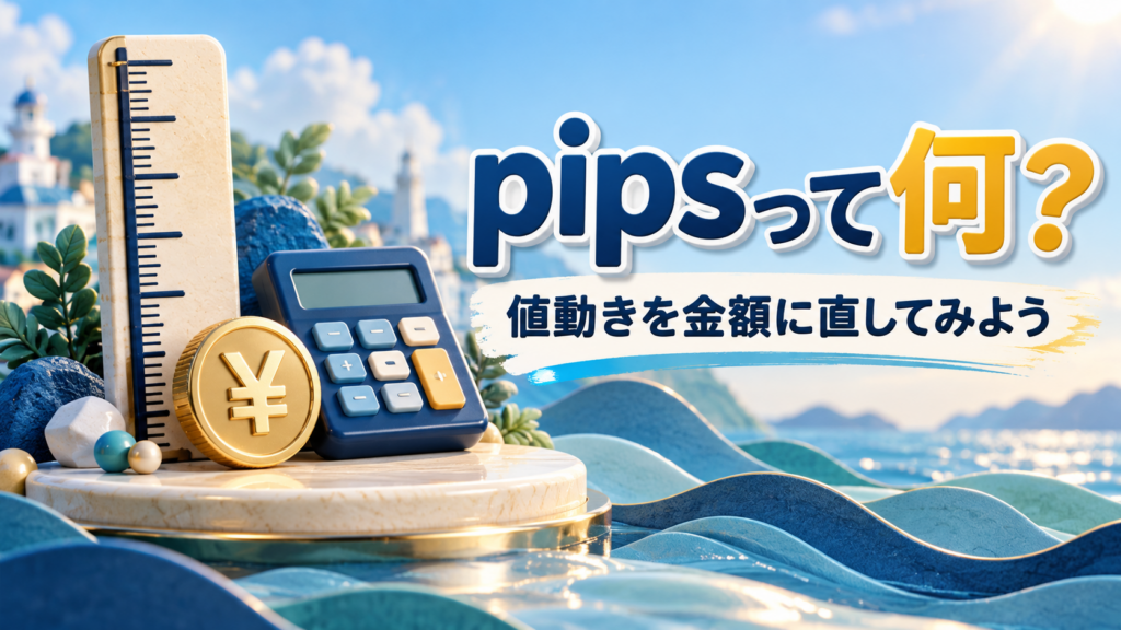 FXのpipsとは？値動きを円に直して考えてみよう