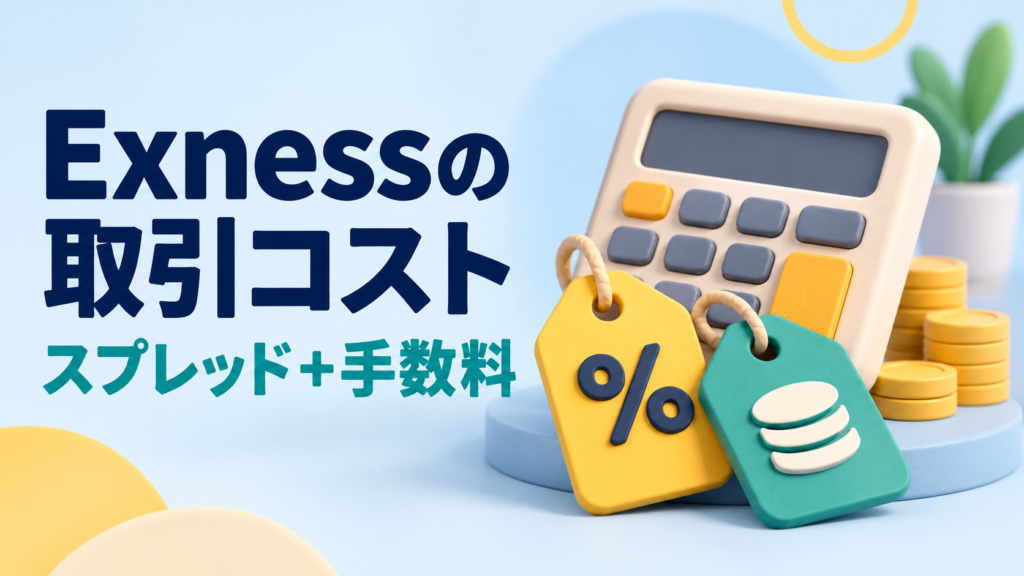 Exnessのスプレッドと手数料｜口座別に取引コストを比べよう