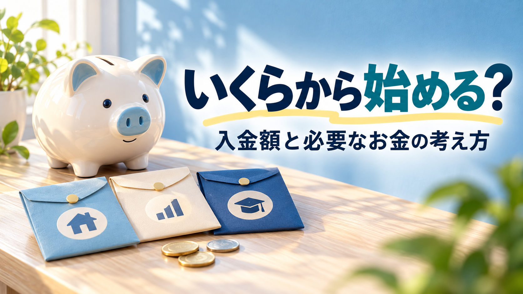 海外FXはいくらから始める？入金額と取引に必要なお金の考え方