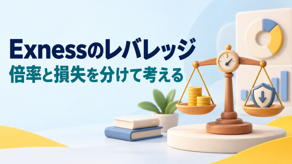 Exnessのレバレッジの仕組み｜適用条件と制限がかかる場面
