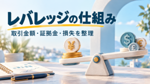FXのレバレッジとは？取引金額・証拠金・損失の関係